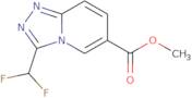 Methyl 3-(difluoromethyl)-[1,2,4]triazolo[4,3-a]pyridine-6-carboxylate