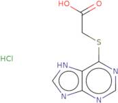 2-(7H-Purin-6-ylsulfanyl)acetic acid hydrochloride