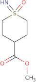 Methyl 1-imino-1-oxo-1λ⁶-thiane-4-carboxylate