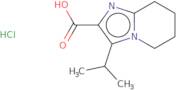 3-(Propan-2-yl)-5H,6H,7H,8H-imidazo[1,2-a]pyridine-2-carboxylic acid hydrochloride
