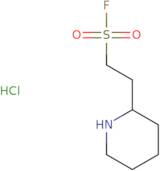 2-(Piperidin-2-yl)ethane-1-sulfonyl fluoride hydrochloride