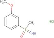 1-Methoxy-3-(S-methylsulfonimidoyl)benzene hydrochloride