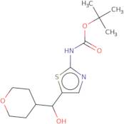 tert-Butyl N-{5-[hydroxy(oxan-4-yl)methyl]-1,3-thiazol-2-yl}carbamate