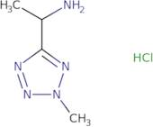 1-(2-Methyl-2H-1,2,3,4-tetrazol-5-yl)ethan-1-amine hydrochloride