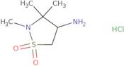 4-Amino-2,3,3-trimethyl-1λ⁶,2-thiazolidine-1,1-dione hydrochloride
