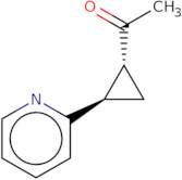 rac-1-[(1R,2R)-2-(Pyridin-2-yl)cyclopropyl]ethan-1-one