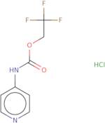 2,2,2-Trifluoroethyl N-(pyridin-4-yl)carbamate hydrochloride