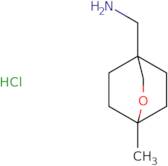 {1-Methyl-2-oxabicyclo[2.2.2]octan-4-yl}methanamine hydrochloride