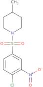 1-(4-Chloro-3-nitrobenzenesulfonyl)-4-methylpiperidine