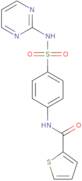 N-{4-[(2-Pyrimidinylamino)sulfonyl]phenyl}-2-thiophenecarboxamide