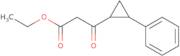 Ethyl trans-3-oxo-3-(2-phenylcyclopropyl)propanoate