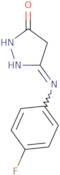 3-[(4-Fluorophenyl)amino]-4,5-dihydro-1H-pyrazol-5-one