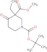 1-tert-Butyl 3-methyl 3-ethyl-4-oxopiperidine-1,3-dicarboxylate