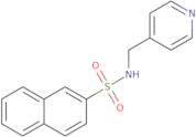 (2-naphthylsulfonyl)(4-pyridylmethyl)amine