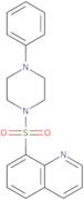 4-phenyl-1-(8-quinolylsulfonyl)piperazine