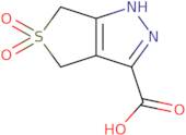 2,6-Dihydro-4H-thieno[3,4-c]pyrazole-3-carboxylic acid 5,5-dioxide