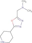 N,N-Dimethyl-1-(5-(piperidin-4-yl)-1,3,4-oxadiazol-2-yl)methanamine