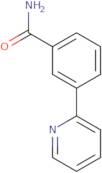 3-(Pyridin-2-yl)benzamide