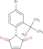 1-[4-Bromo-2-(1,1-dimethylethyl)phenyl]-1H-pyrrole-2,5-dione