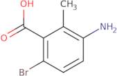 3-Amino-6-bromo-2-methylbenzoic acid