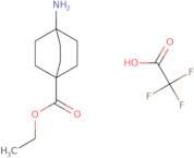 Ethyl 4-aminobicyclo[2.2.2]octane-1-carboxylate 2,2,2-trifluoroacetate