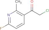 2-Chloro-1-(6-fluoro-2-methylpyridin-3-yl)ethan-1-one