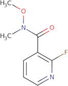 2-Fluoro-N-methoxy-N-methylnicotinamide