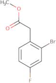 Methyl 2-(2-bromo-4-fluorophenyl)acetate