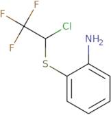 2-[(1-Chloro-2,2,2-trifluoroethyl)sulfanyl]aniline