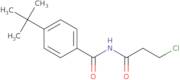 4-tert-Butyl-N-(3-chloropropanoyl)benzamide