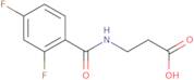 3-[(2,4-Difluorophenyl)formamido]propanoic acid