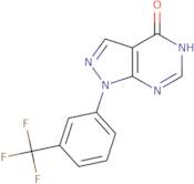 1-[3-(Trifluoromethyl)phenyl]-1H,4H,5H-pyrazolo[3,4-d]pyrimidin-4-one