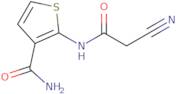 2-(2-Cyanoacetamido)thiophene-3-carboxamide