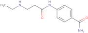 4-[3-(Ethylamino)propanamido]benzamide