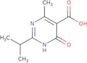 2-Isopropyl-4-methyl-6-oxo-1,6-dihydropyrimidine-5-carboxylic acid