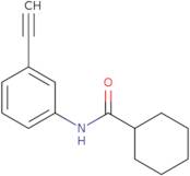 N-(3-Ethynylphenyl)cyclohexanecarboxamide