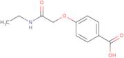 4-[(Ethylcarbamoyl)methoxy]benzoic acid