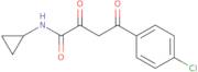 4-(4-Chlorophenyl)-N-cyclopropyl-2,4-dioxobutanamide