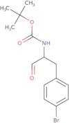 tert-Butyl N-[(2S)-1-(4-bromophenyl)-3-oxopropan-2-yl]carbamate