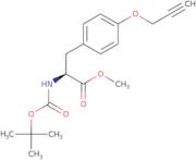 methyl (S)-2-((tert-butoxycarbonyl)amino)-3-(4-(prop-2-yn-1-yloxy)phenyl)propanoate