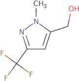 [1-Methyl-3-(trifluoromethyl)-1H-pyrazol-5-yl]methanol