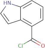 1H-Indole-4-carbonyl chloride