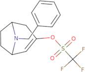 8-Benzyl-8-azabicyclo[3.2.1]oct-3-en-3-yl trifluoromethanesulfonate