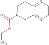 Ethyl 5H,6H,7H,8H-pyrido[3,4-b]pyrazine-6-carboxylate