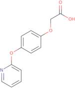 2-[4-(Pyridin-2-yloxy)phenoxy]acetic acid