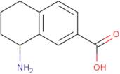 8-Amino-5,6,7,8-tetrahydronaphthalene-2-carboxylic acid