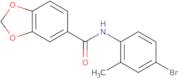 N-(4-Bromo-2-methylphenyl)-1,3-benzodioxole-5-carboxamide