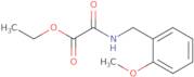 Ethyl {[(2-methoxyphenyl)methyl]carbamoyl}formate