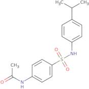 N-(4-(((4-(isopropyl)phenyl)amino)sulfonyl)phenyl)ethanamide