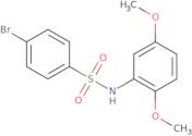 4-bromo-N-(2,5-dimethoxyphenyl)benzene-1-sulfonamide